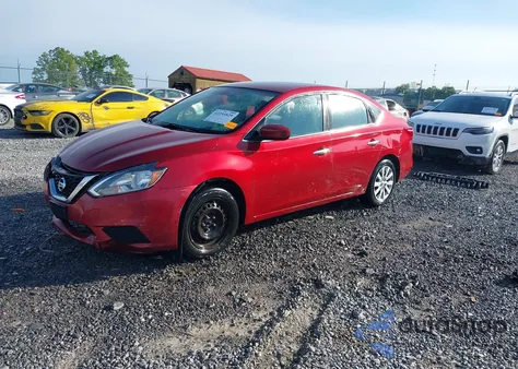 2016 Nissan Sentra Sv z USA, uszkodzony, nr VIN 3N1AB7AP5GL669898